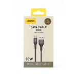 ⚡ كابل بيانات ASPOR AC53 USB-A إلى USB-C – شحن سريع وأداء فائق الجودة 🔌